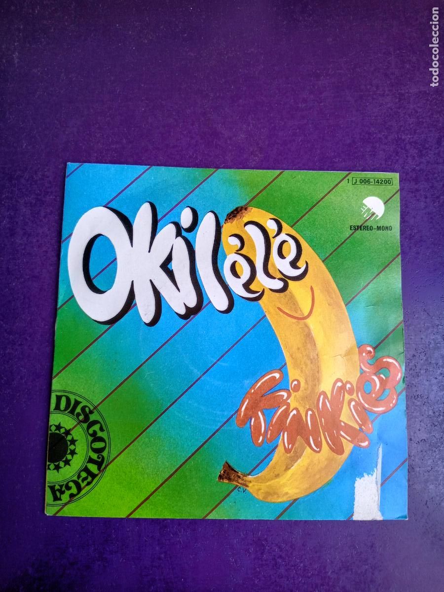 Discos de vinil: Kinkies &lrm;&ndash; Okil&eacute;l&eacute; - Sg EMI 1975 - AFROBEAT DISCO FUNK SOUL 70'S - SIN APENAS USO