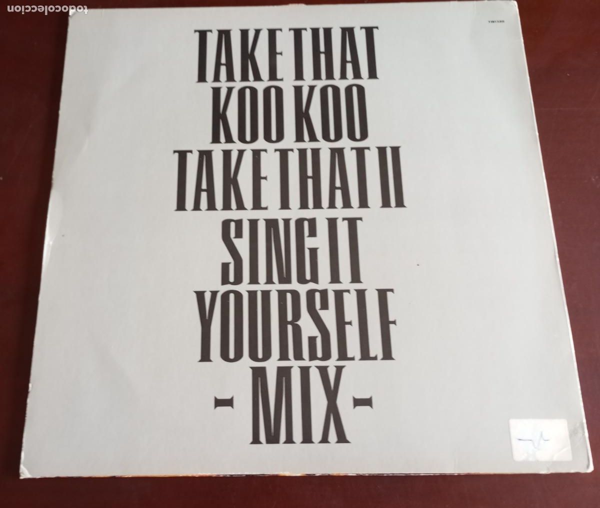 Discos de vinilo: ANNA DOMINO - TAKE THAT - MAXISINGLE.12 - 1986 - Foto 2