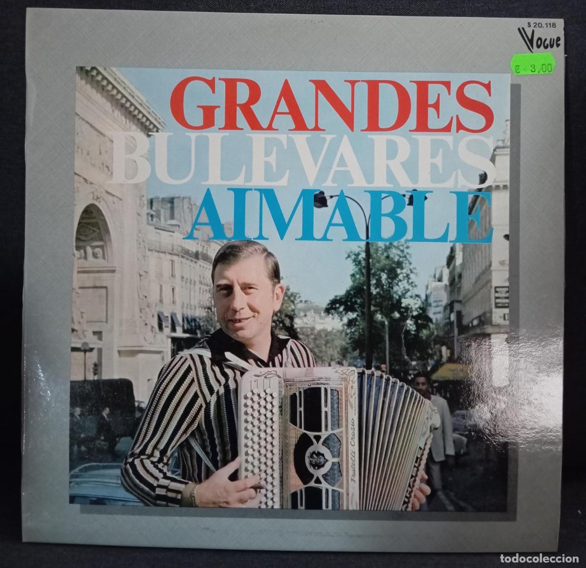 Discos de vinilo: VINILO AIMABLE - GRANDES BULEVARES - Foto 1