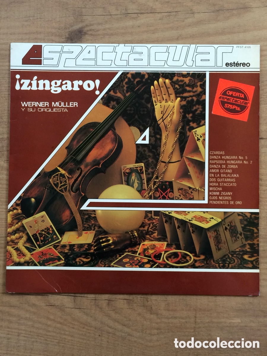 Discos de vinilo: Z&Iacute;NGARO WERNER M&Uuml;LLER Y SU ORQUESTA - Foto 1