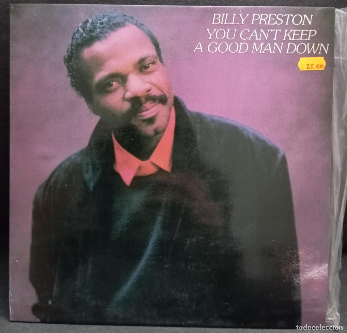 Discos de vinilo: vinilo BILLY PRESTON - YOU CAN&acute;T KEEP A GOOD MAN DOWN - Foto 1