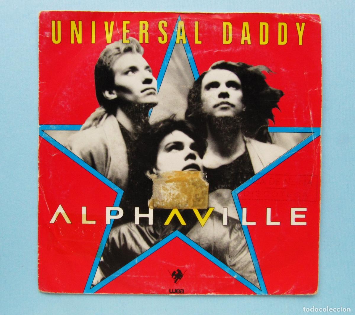 Discos de vinilo: ALPHAVILLE - Single 1986 - UNIVERSAL DADDY + NEXT GENERATION - Nacional - Foto 2