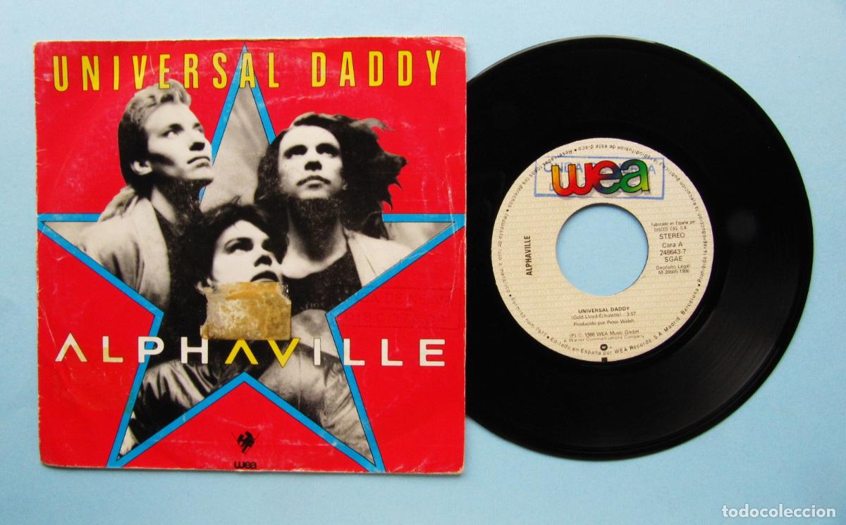 Discos de vinilo: ALPHAVILLE - Single 1986 - UNIVERSAL DADDY + NEXT GENERATION - Nacional - Foto 1