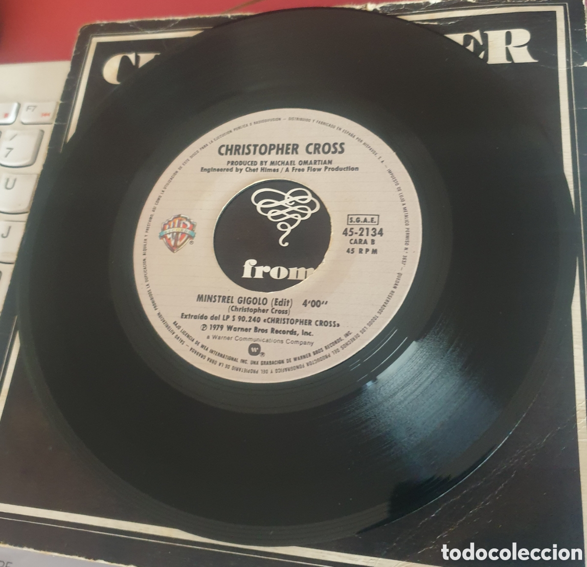 Discos de vinilo: Christopher Cross &ndash; Arthurs Theme (Best That You Can Do - Foto 2
