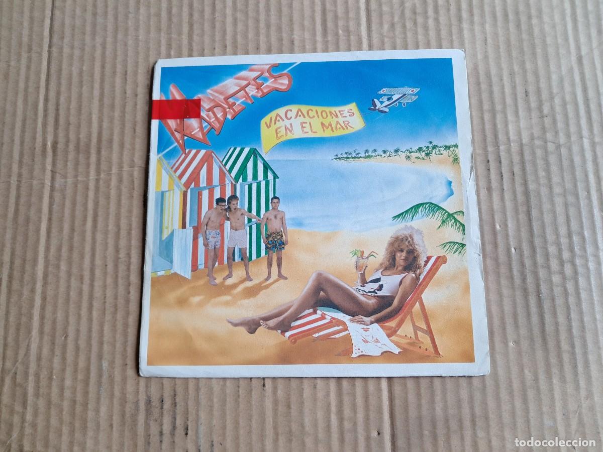 Discos de vinilo: KADETES - VACACIONES EN EL MAR SINGLE 1986 - Foto 1