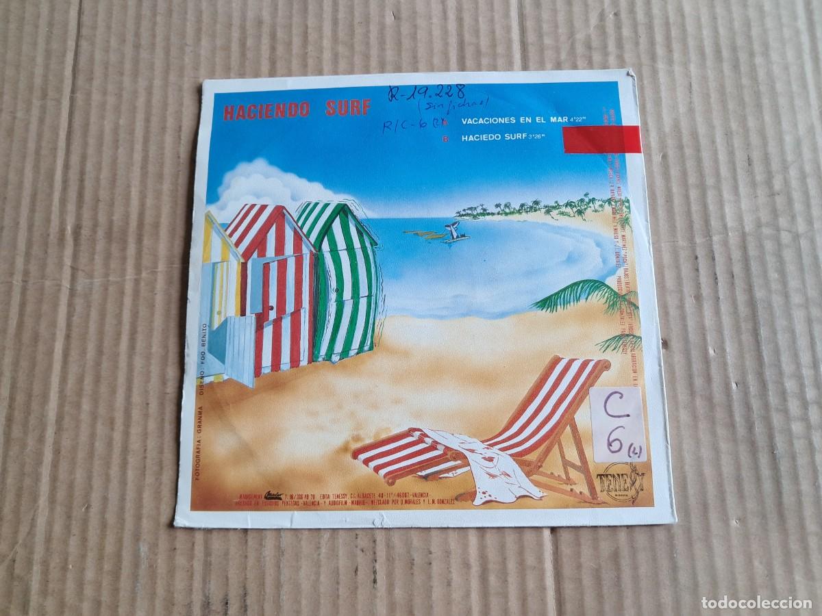 Discos de vinilo: KADETES - VACACIONES EN EL MAR SINGLE 1986 - Foto 3