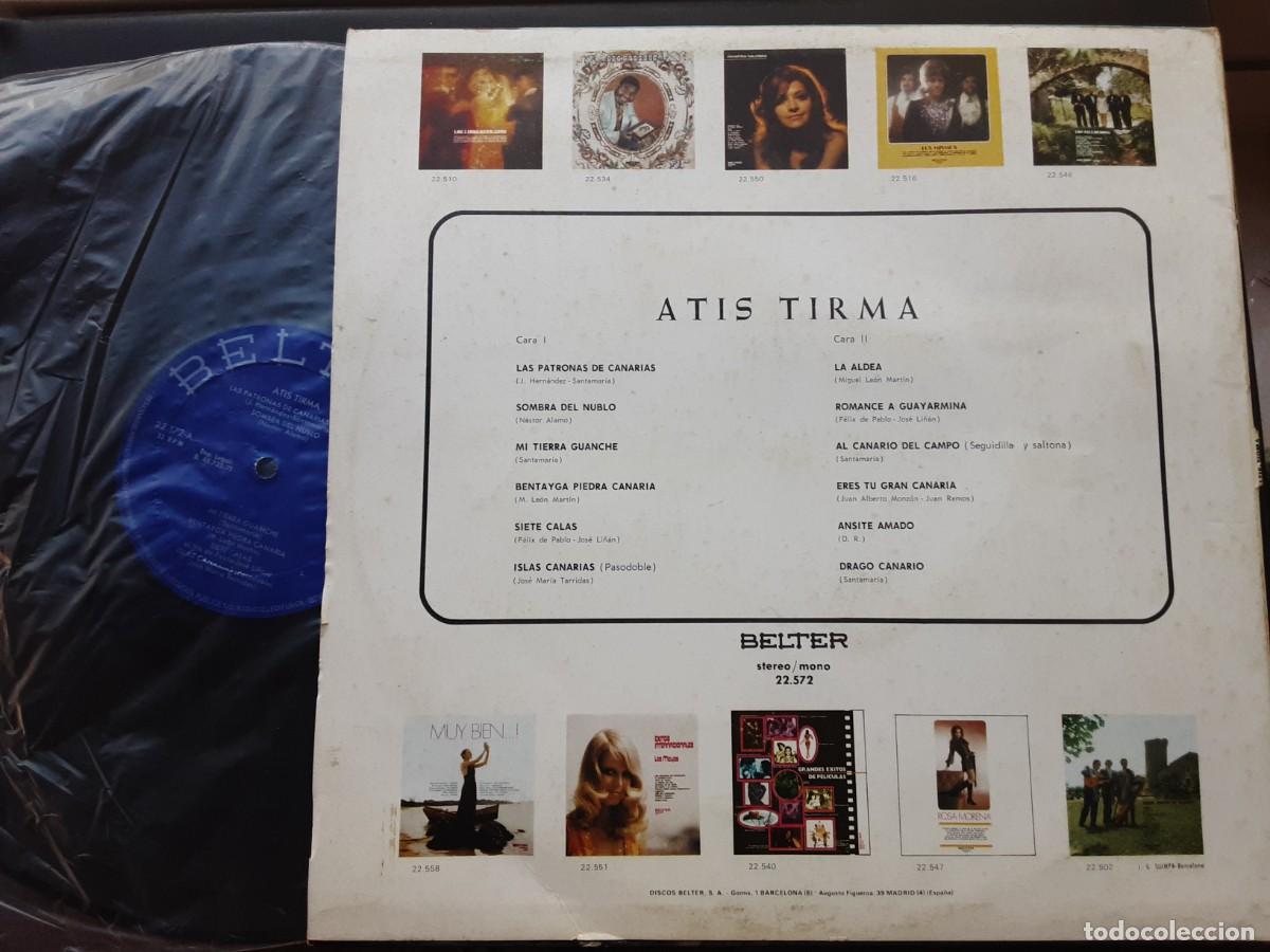 Discos de vinilo: ATIS TIRMA, Las patronas de Canarias - Foto 2