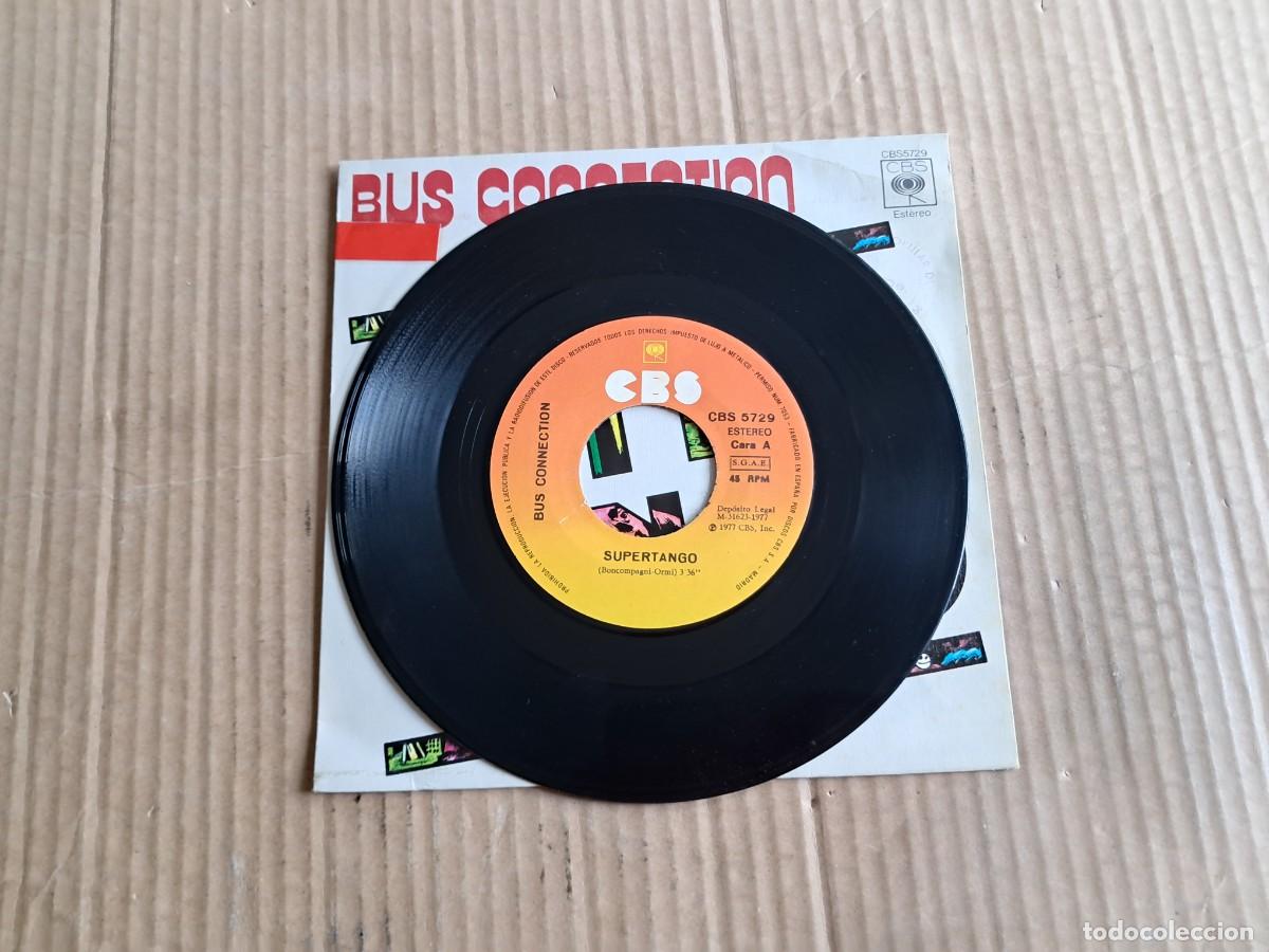 Discos de vinilo: BUS CONNECTION - SUPERTANGO SINGLE 1977 EDICION ESPA&Ntilde;OLA - Foto 2