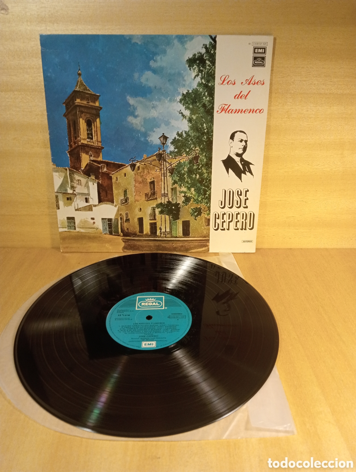 Discos de vinilo: Jos&eacute; Cepero. Los Ases del Flamenco. - Foto 1