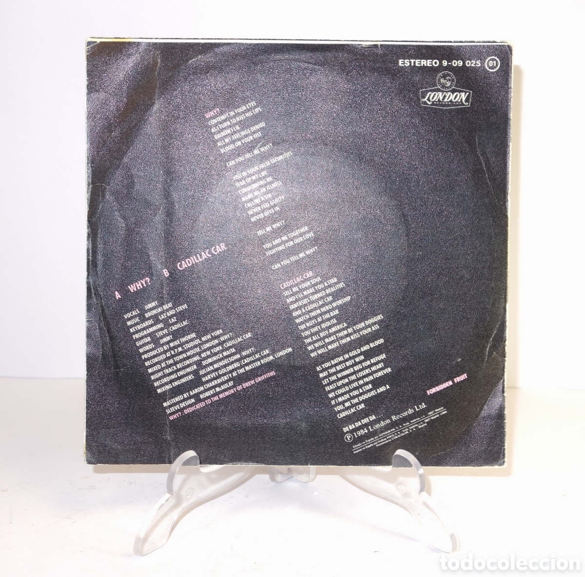 Discos de vinilo: Bronsky Beat Why? Cadillac Car - Foto 3