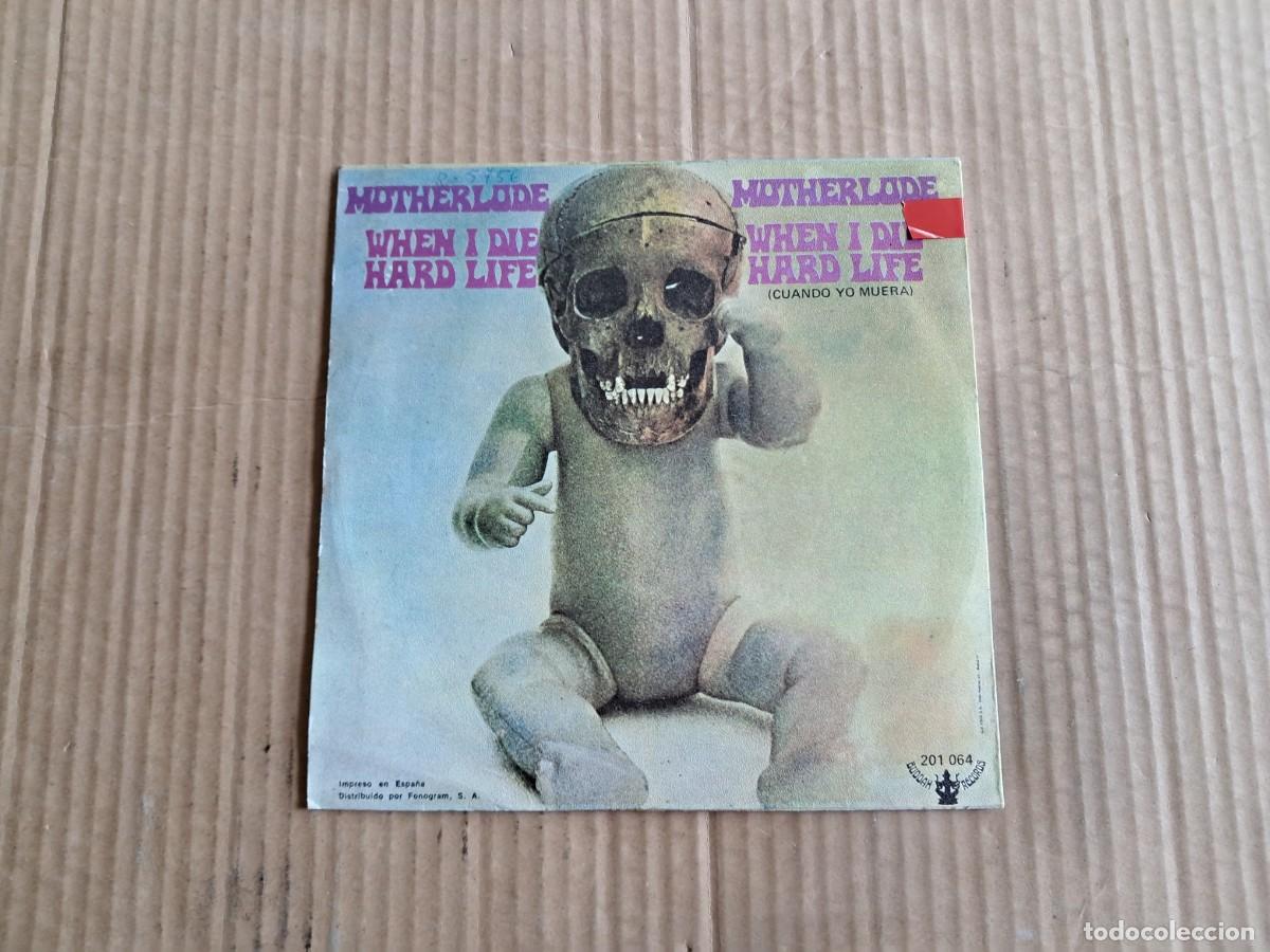 Discos de vinilo: MOTHERLODE - WHEN A DIE SINGLE 1969 EDICION ESPA&Ntilde;OLA - Foto 3