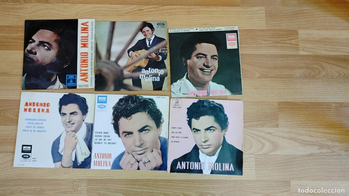 Discos de vinilo: ANTONIO MOLINA-LOTE DE 6 EPS - Foto 1