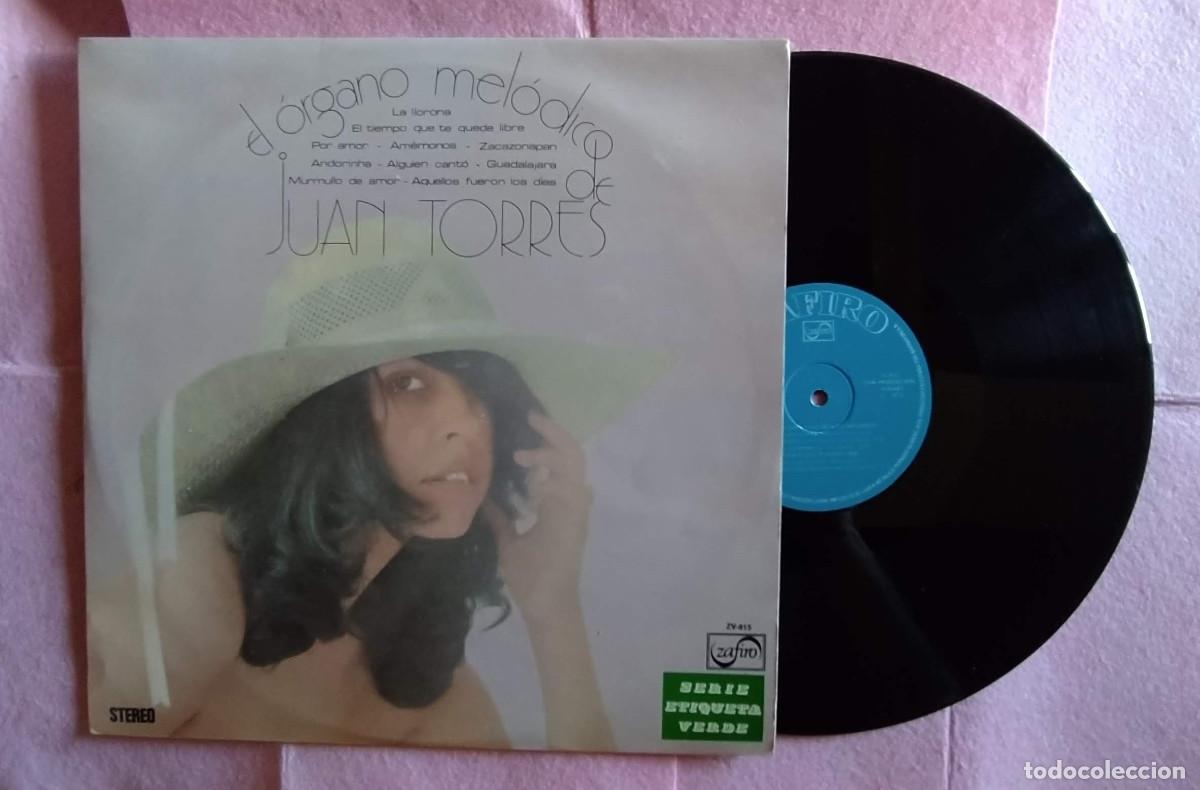 Disques de vinyle: LP JUAN TORRES & SU ORGANO MELODICO - Guadalajara - Zafiro ZV-815 - SPAIN - 1974 (EX/EX)