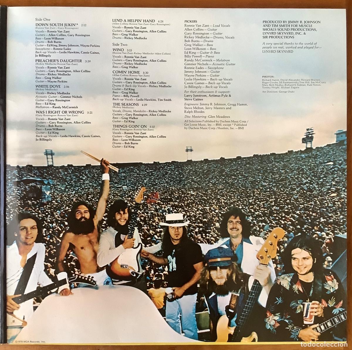 Discos de vinilo: LP LYNYRD SKYNYRD-FIRST AND&hellip;LAST - Foto 3