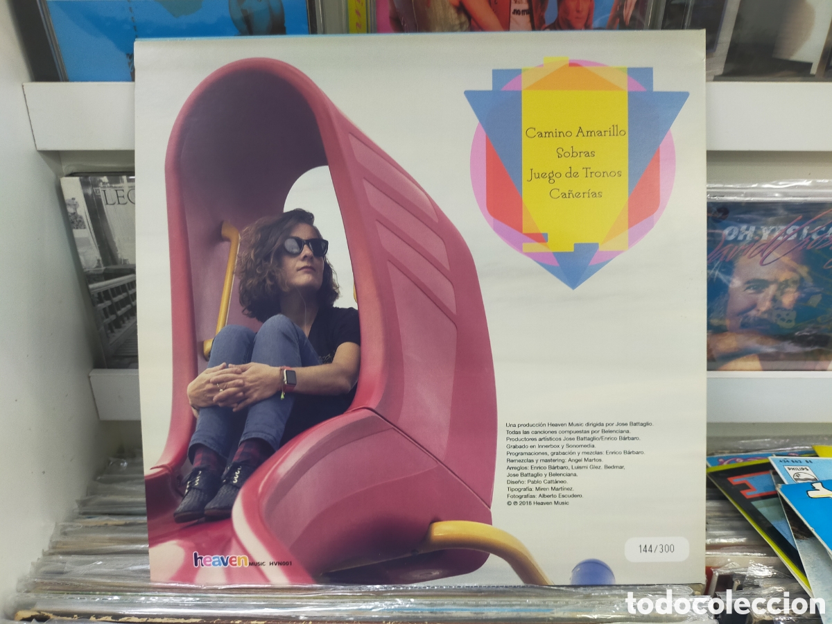 Discos de vinilo: Belenciana mini LP 10 2018 numerado - Foto 2