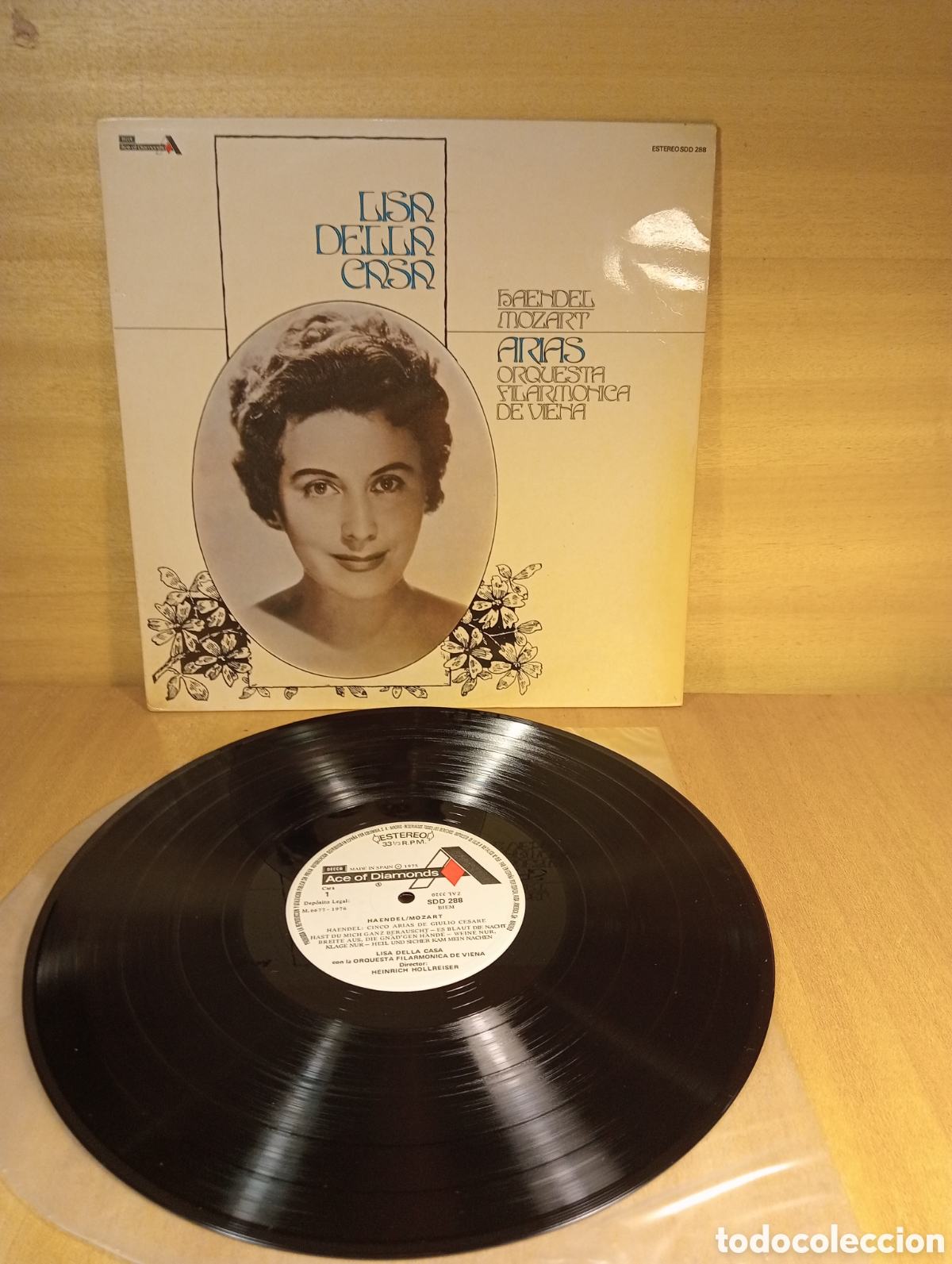 Discos de vinilo: Lisa Della Casa. Haendel, Mozart. - Foto 1