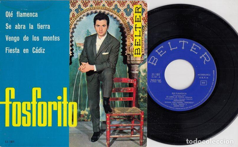 Discos de vinilo: FOSFORITO - OLE FLAMENCA - EP DE VINILO - C- 2 - Foto 1