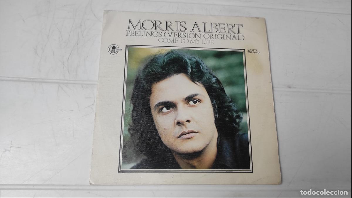 Discos de vinilo: SINGLE MORRIS ALBERT - FEELINGS - Foto 1