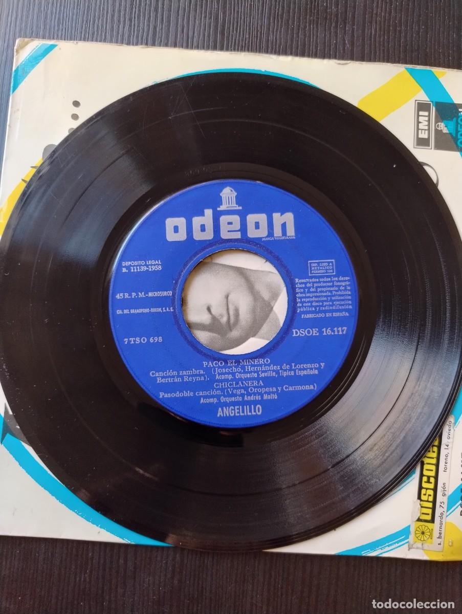 Discos de vinilo: asi canta angelillo EP - Foto 3