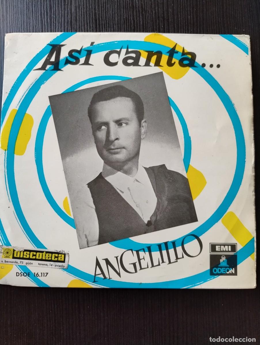 Discos de vinilo: asi canta angelillo EP - Foto 1