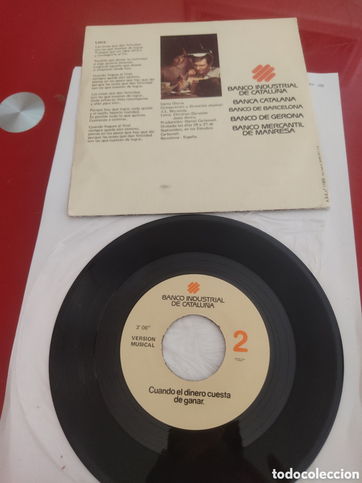 Discos de vinilo: Disco cuando el dinero cuesta de ganar - Foto 2