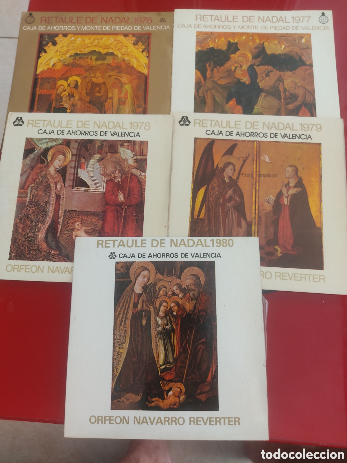 Discos de vinilo: 5 de retaule de nadal - Foto 1