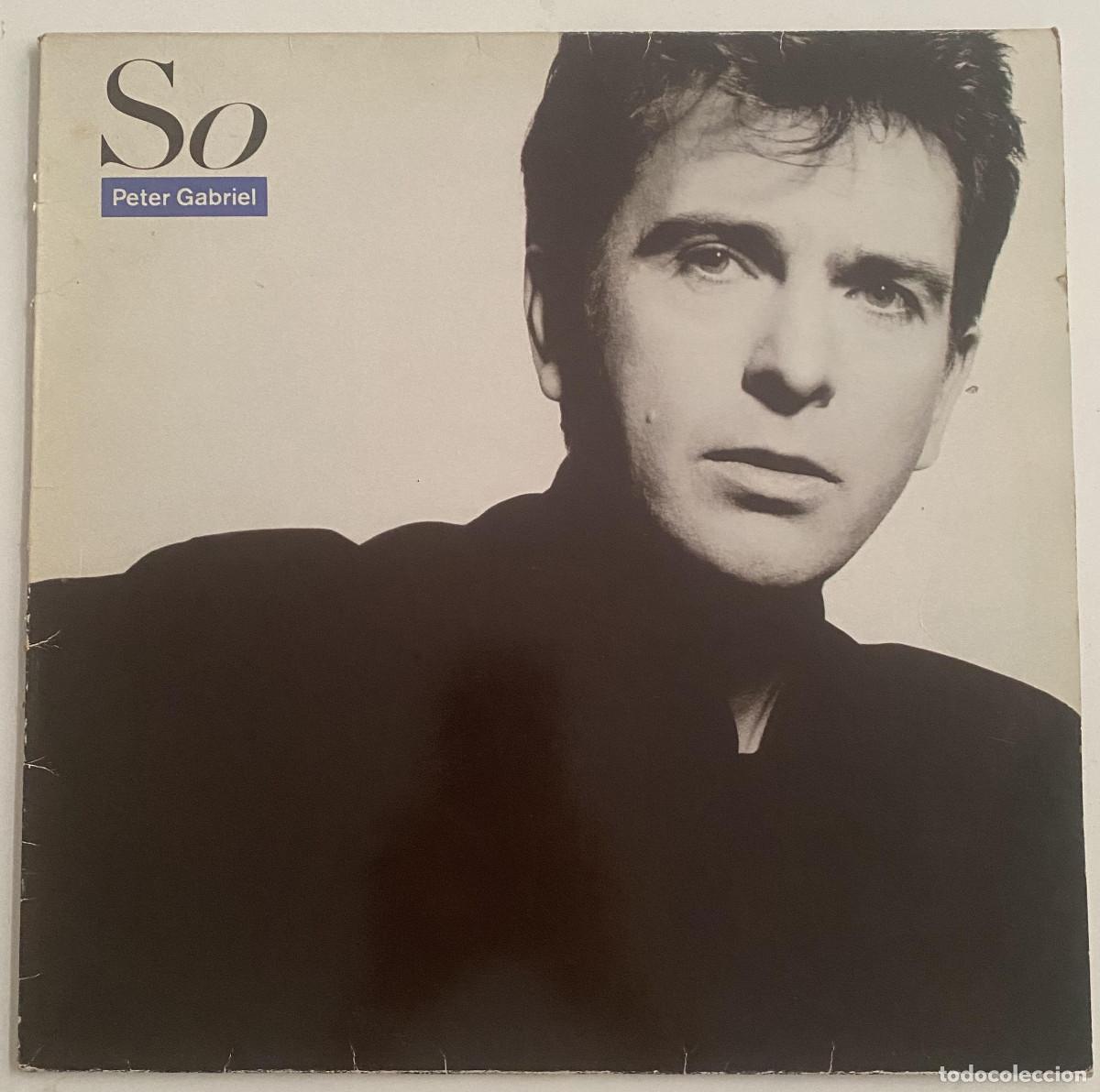 Discos de vinilo: PETER GABRIEL - SO - LP - CHARISMA - VIRGIN RECORDS - 1986 - Foto 1