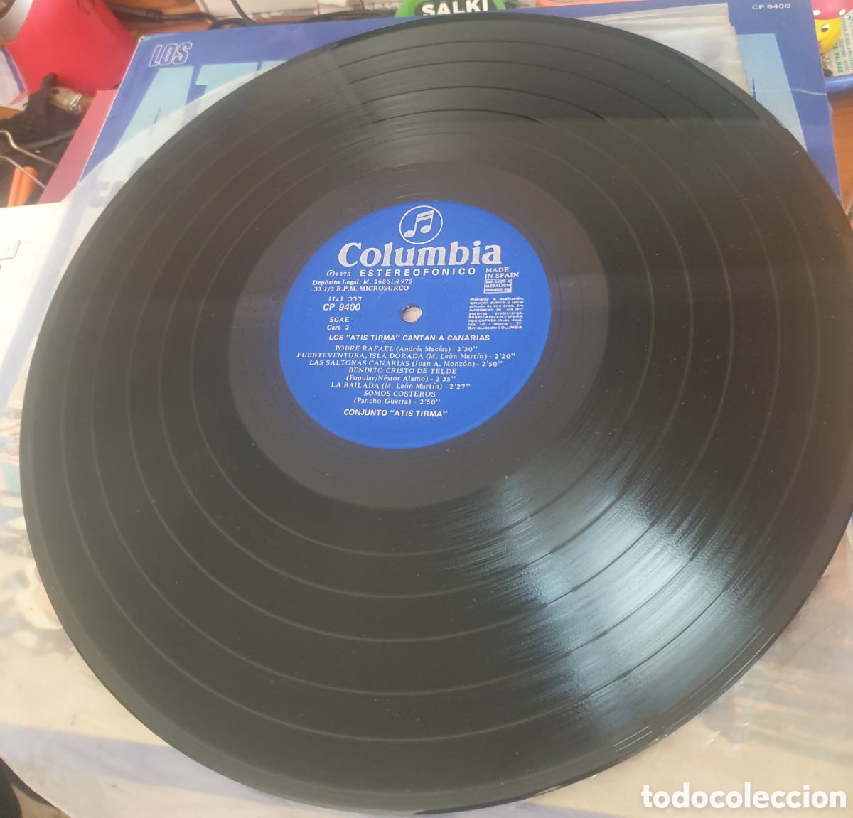 Discos de vinilo: Atis Tirma - canta a Canarias - Foto 2