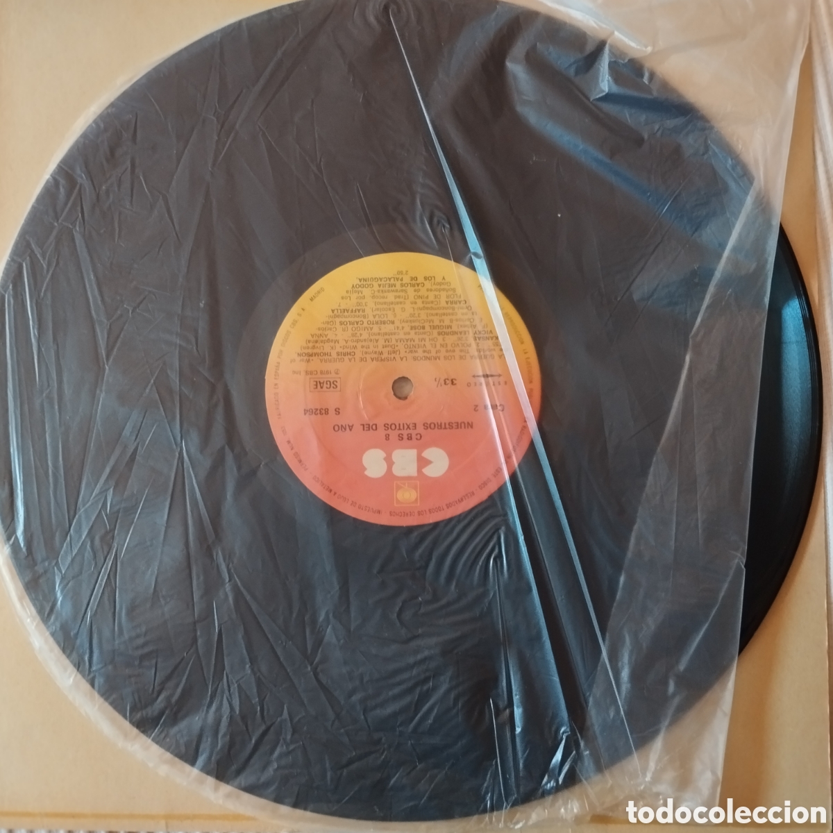 Discos de vinilo: Cbs 8 nuestros &eacute;xitos del a&ntilde;o - Foto 3
