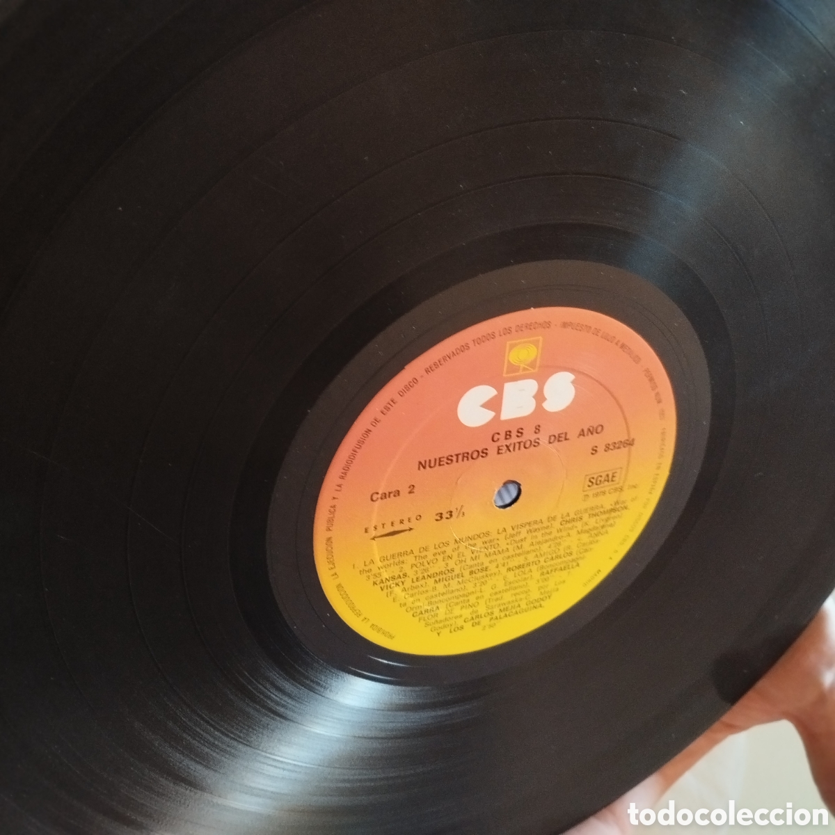 Discos de vinilo: Cbs 8 nuestros &eacute;xitos del a&ntilde;o - Foto 5