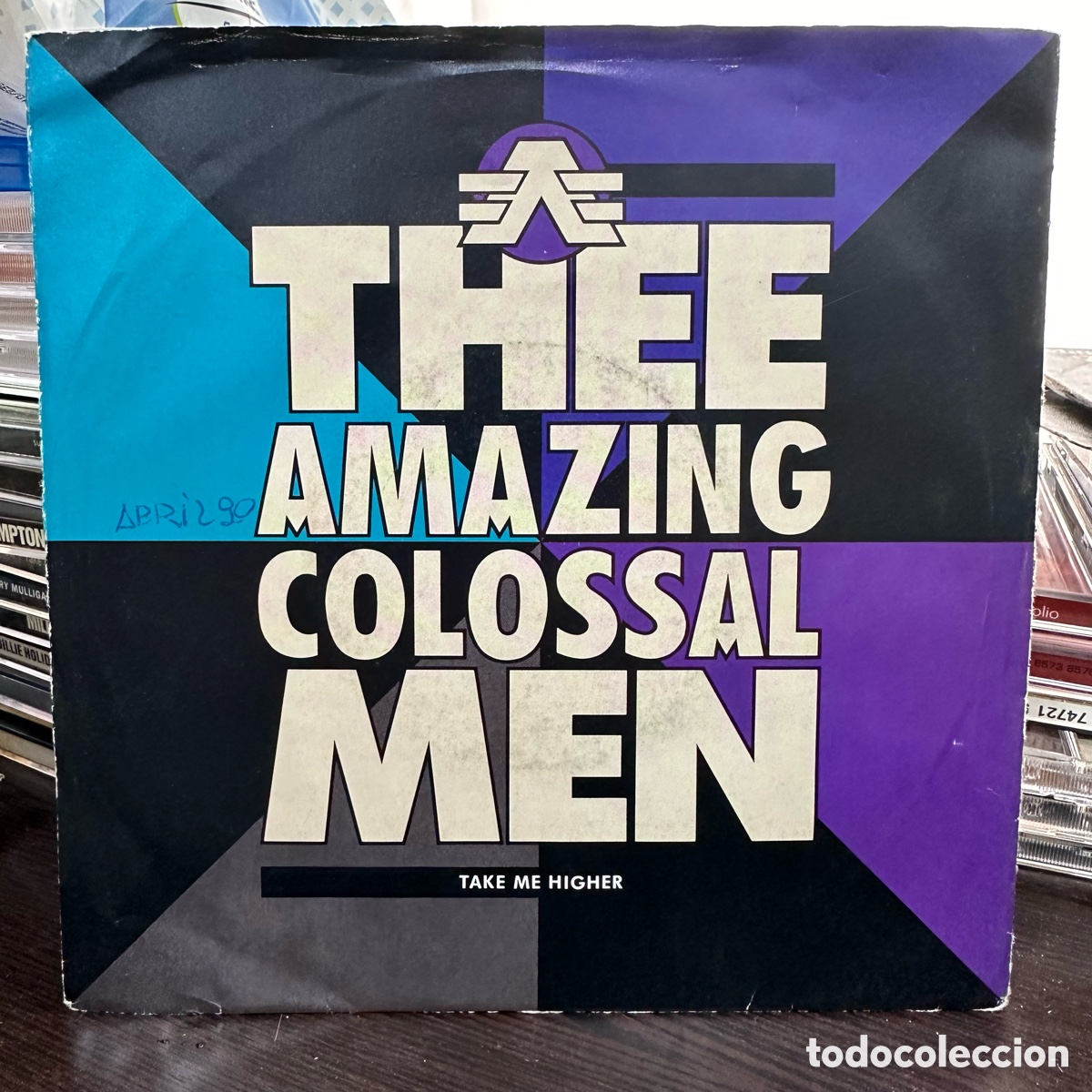 Discos de vinilo: Thee Amazing Colossal Men - Take Me Higher (7&rdquo;, Single) - Foto 1