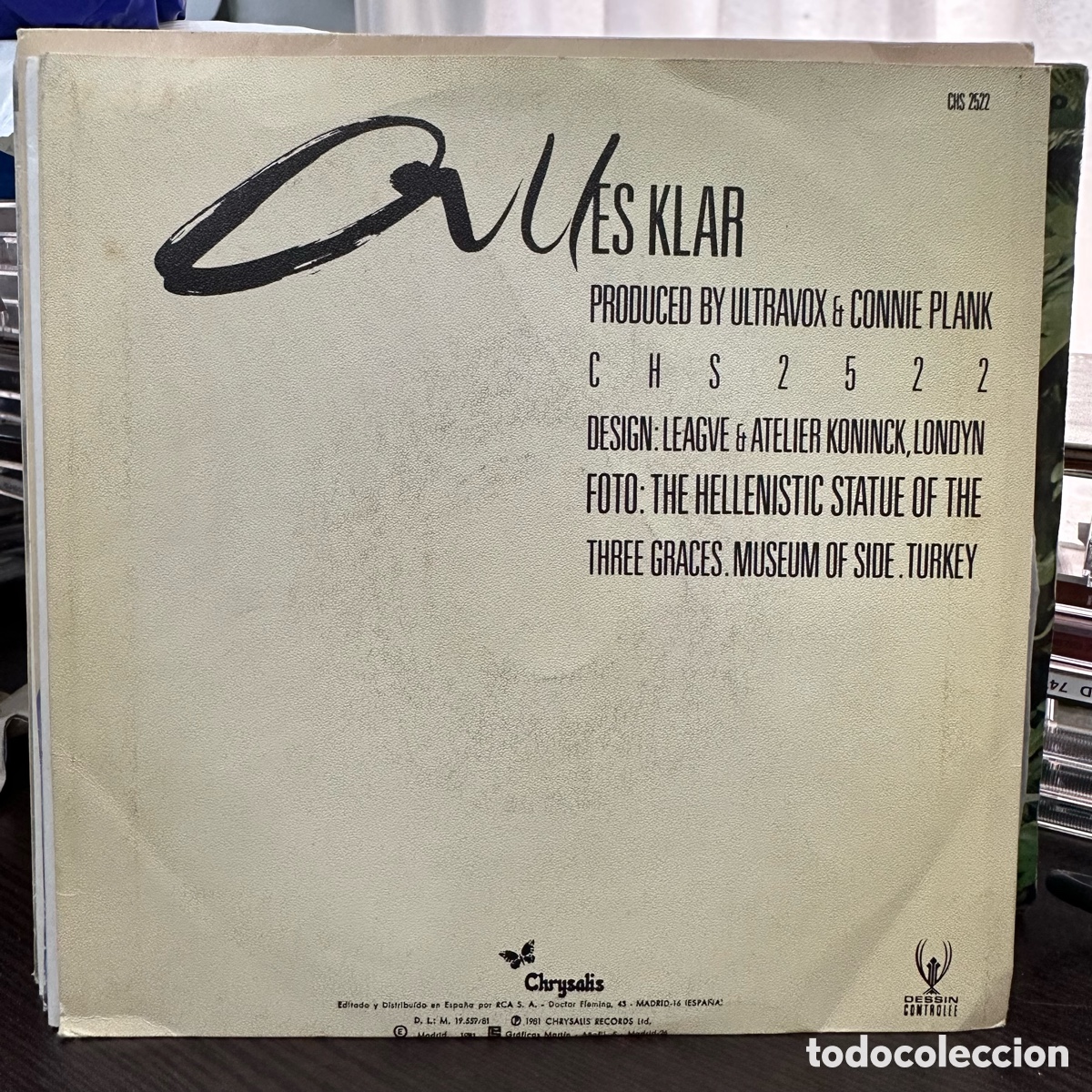 Discos de vinilo: Ultravox - All Stood Still = Todo Estaba Tranquilo (7&rdquo;, Single) - Foto 2