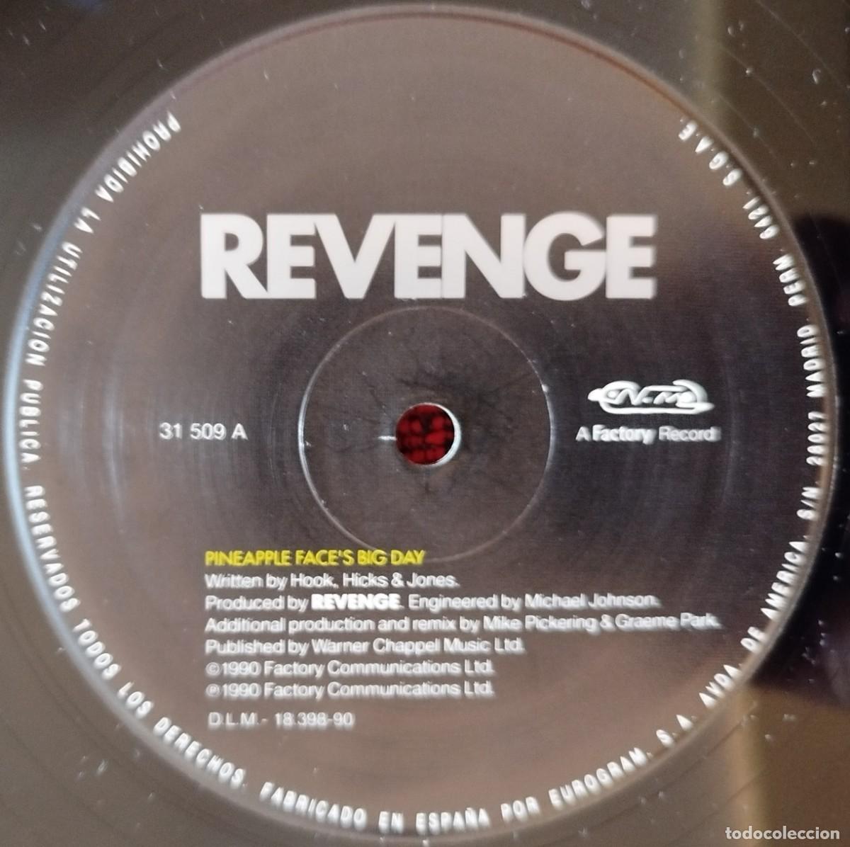 Discos de vinilo: REVENGE ** Pineapple Face ** MAXI SINGLE VINILO 1990 - Foto 3