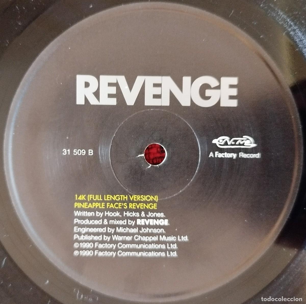 Discos de vinilo: REVENGE ** Pineapple Face ** MAXI SINGLE VINILO 1990 - Foto 4