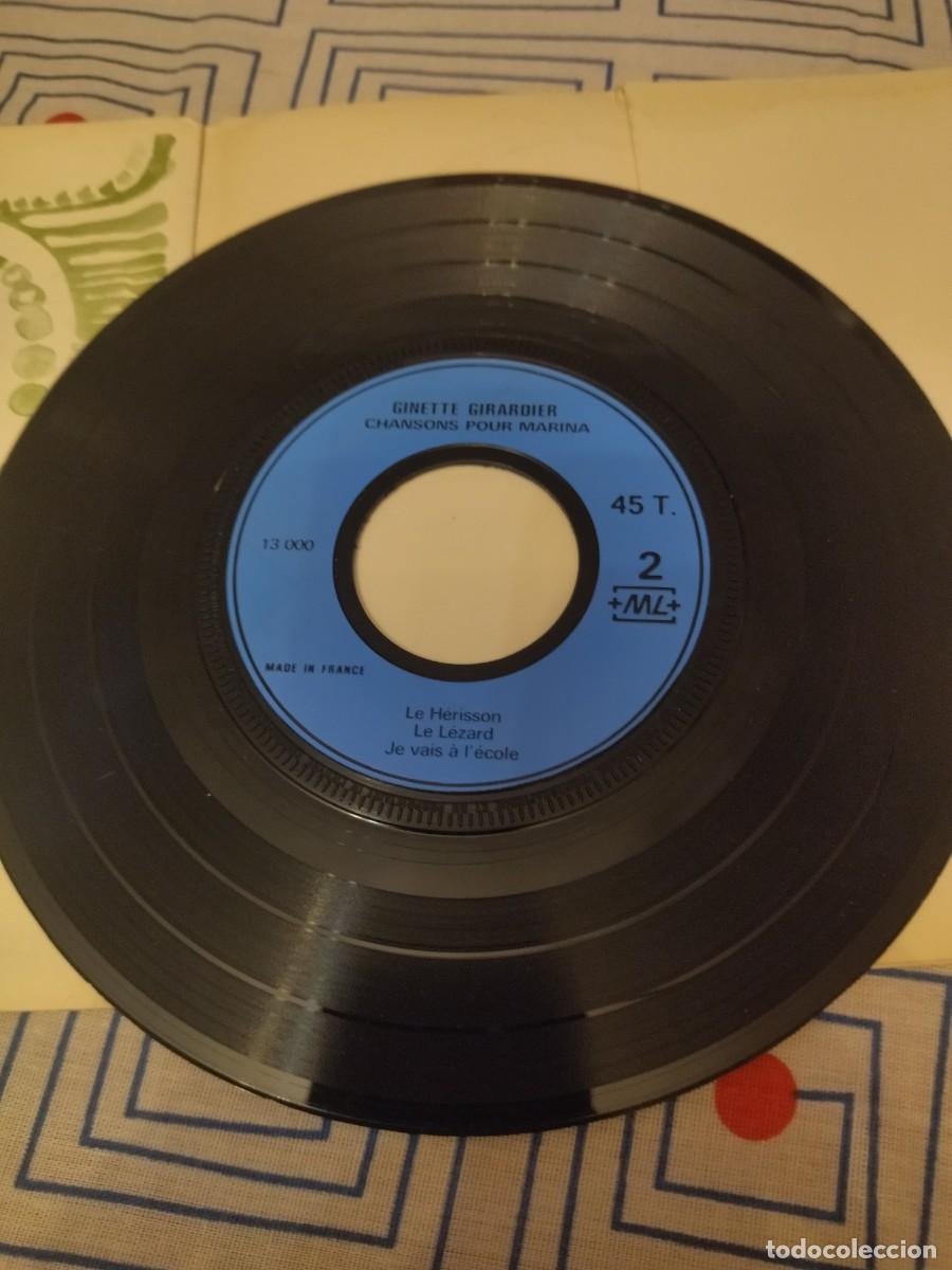 Discos de vinilo: Ginette Girardier &ndash; Chansons Pour Marina - Foto 4