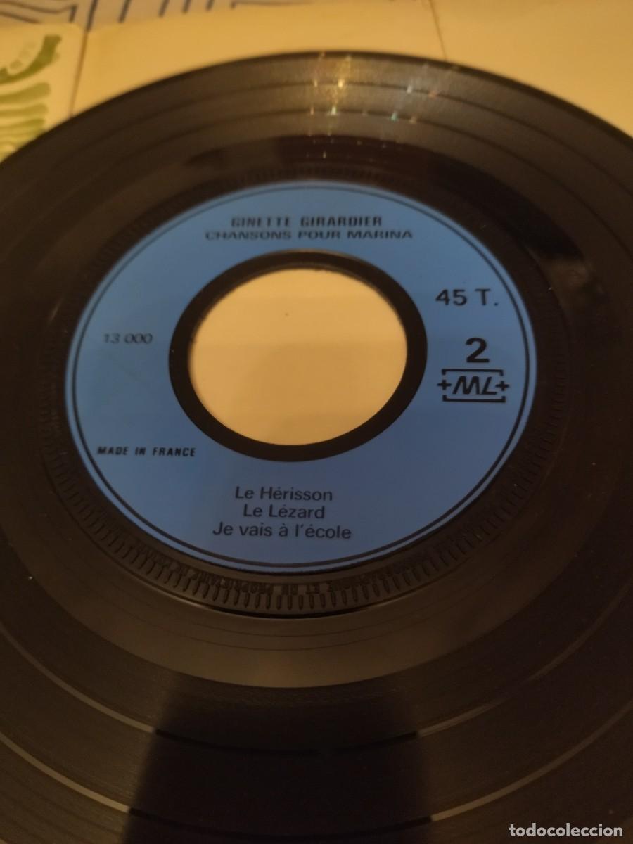 Discos de vinilo: Ginette Girardier &ndash; Chansons Pour Marina - Foto 5