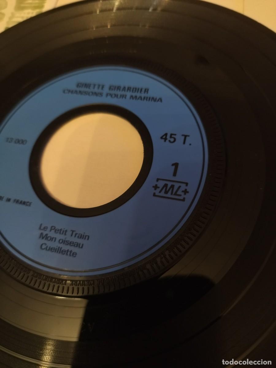 Discos de vinilo: Ginette Girardier &ndash; Chansons Pour Marina - Foto 6