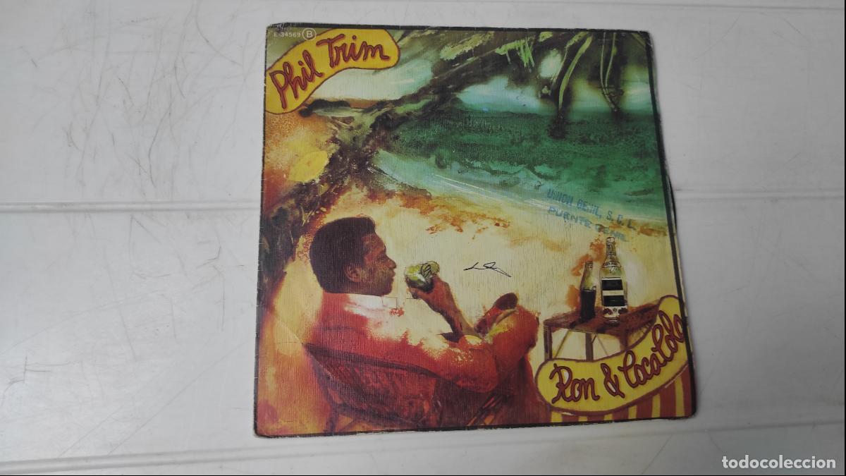 Discos de vinilo: SINGLE PHIL TRIM - RON & COCACOLA - Foto 1