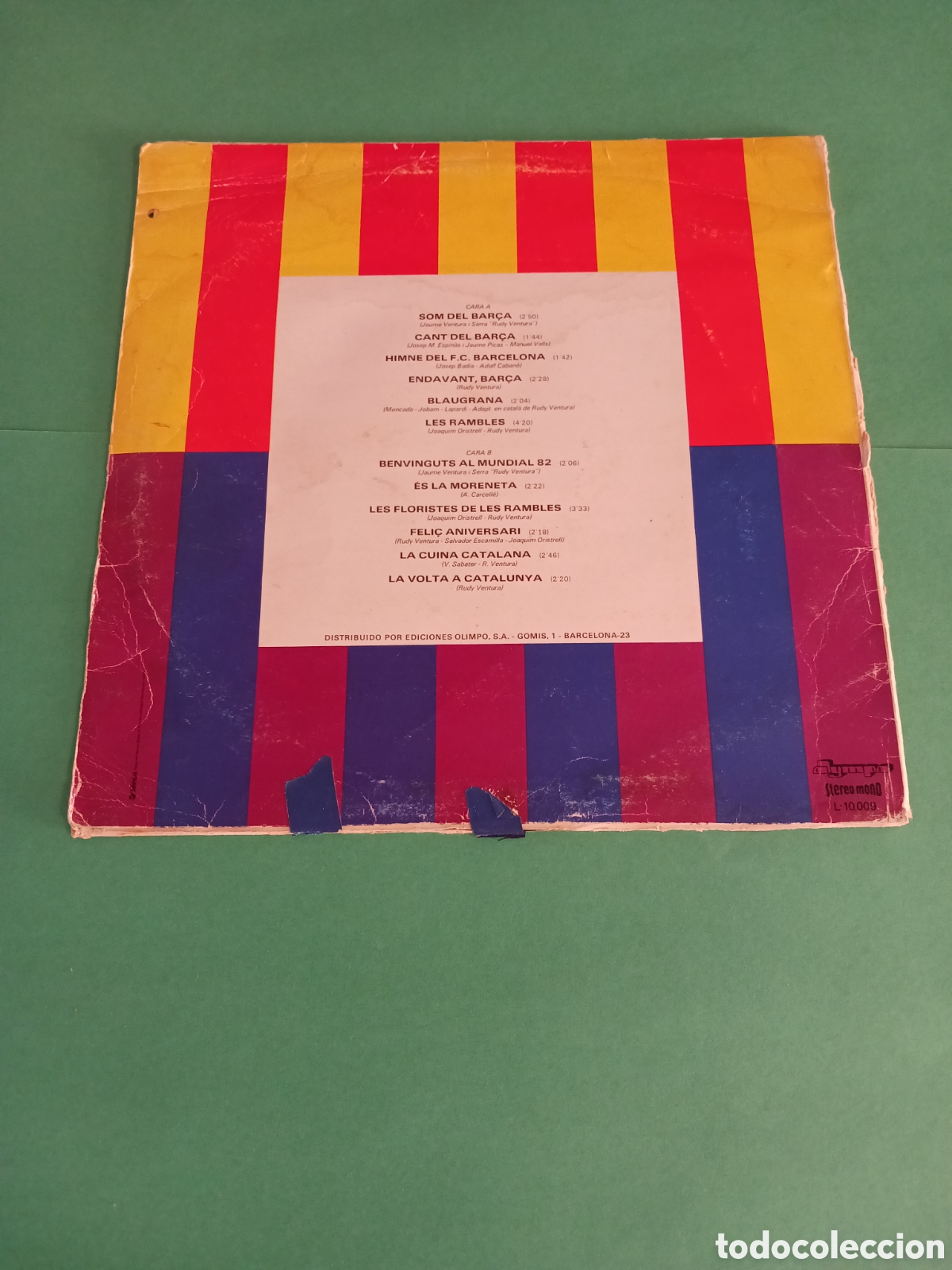 Discos de vinilo: Vinilo Rudy Ventura / Som del Bar&ccedil;a. - Foto 5