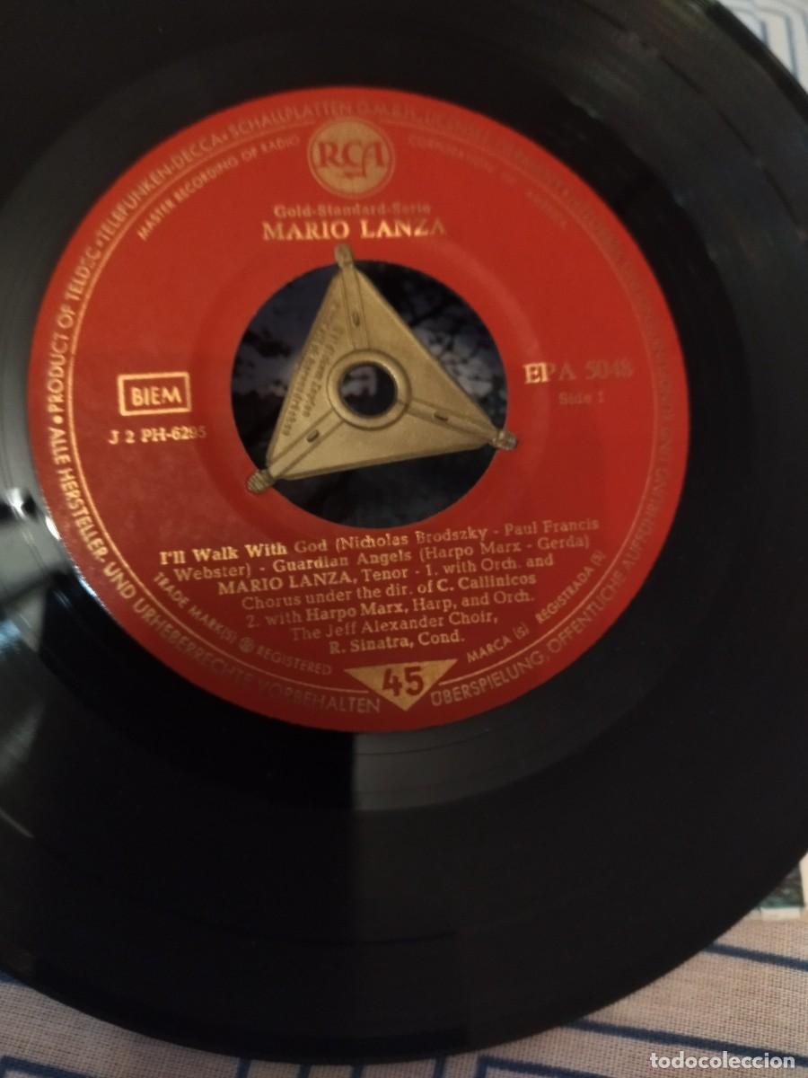 Discos de vinilo: Mario Lanza &ndash; Ill Walk With God - Foto 4
