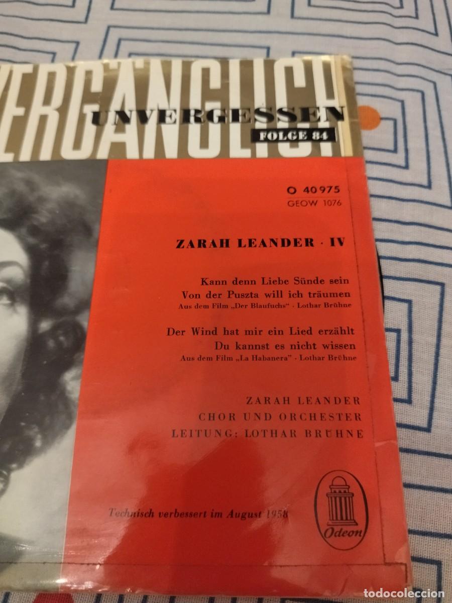 Discos de vinilo: Zarah Leander &ndash; Zarah Leander - Foto 2