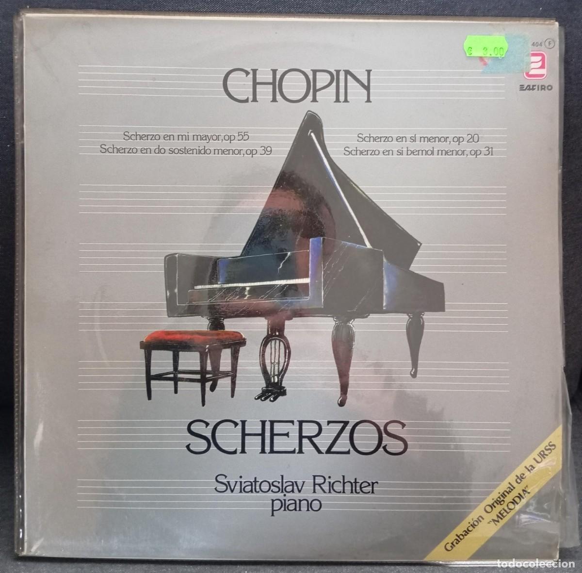 Discos de vinilo: VINILO CHOPIN - SCHERZOS - Foto 1