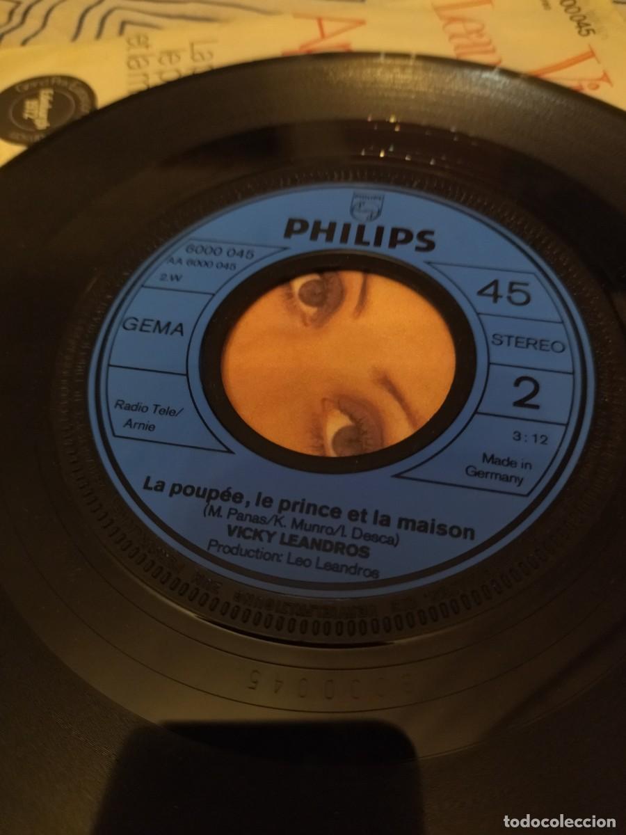 Discos de vinilo: VICKY LEANDROS SINGLE APRES TOI - Foto 4