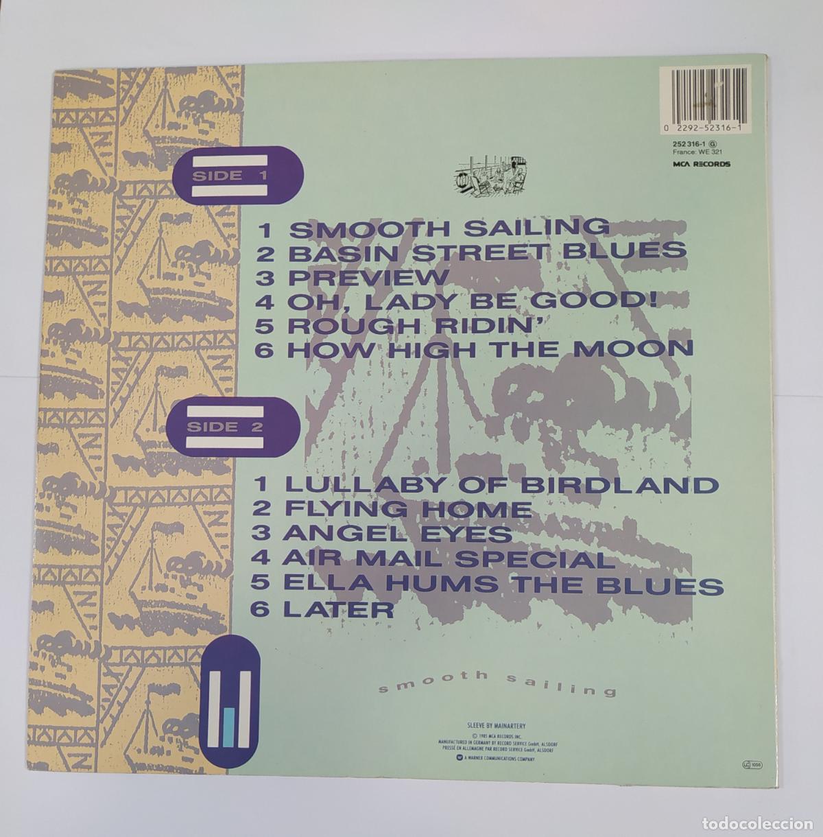 Discos de vinilo: Ella Fitzgerald &lrm;&ndash; Smooth Sailing. LP. TDKLP10 - Foto 2