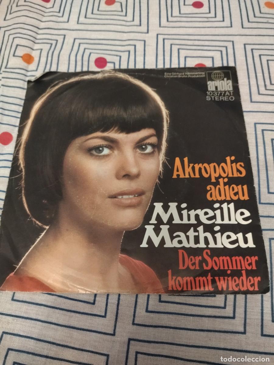 Discos de vinilo: Mireille MATHIEU, Akropolis Adieu - Foto 1