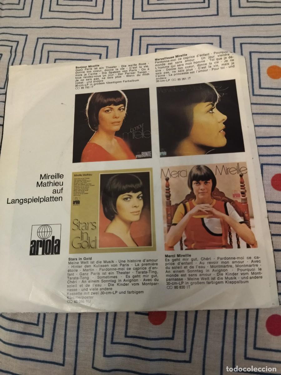 Discos de vinilo: Mireille MATHIEU, Akropolis Adieu - Foto 2