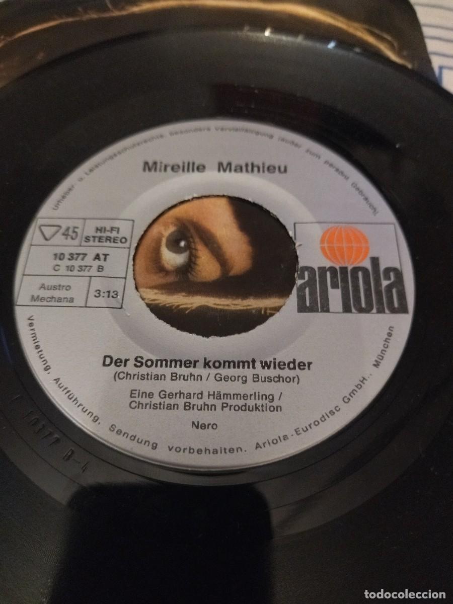Discos de vinilo: Mireille MATHIEU, Akropolis Adieu - Foto 3