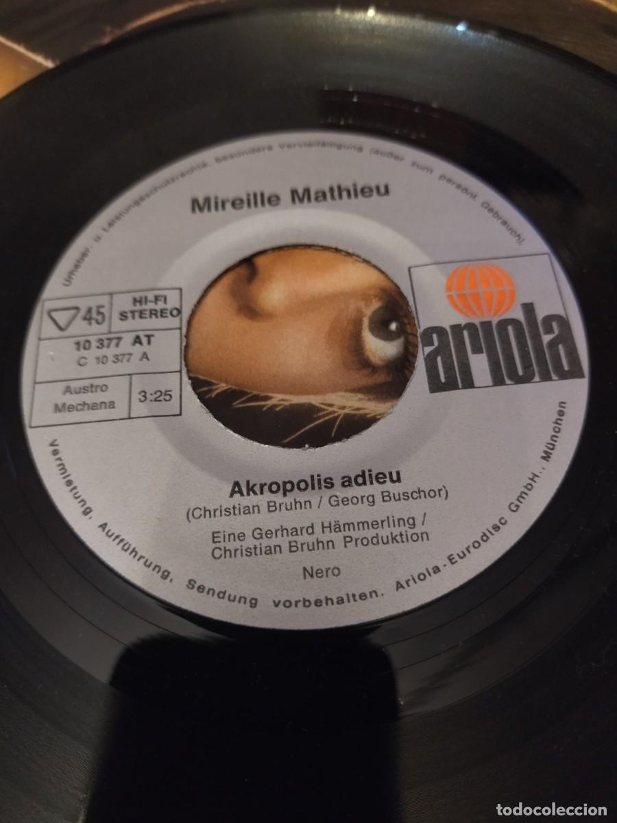 Discos de vinilo: Mireille MATHIEU, Akropolis Adieu - Foto 4