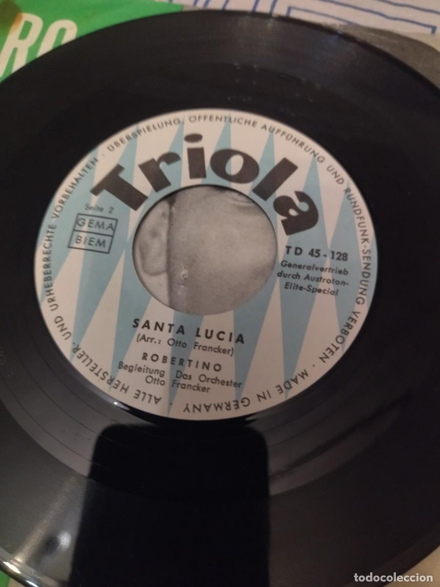 Discos de vinilo: Robertino &ndash; Mamma / Santa Lucia - Foto 5