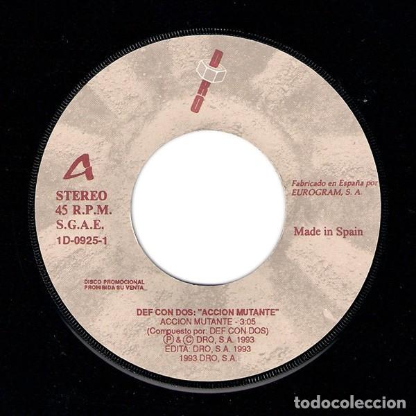 Discos de vinilo: Def Con Dos &ndash; Acci&oacute;n Mutante - Foto 3